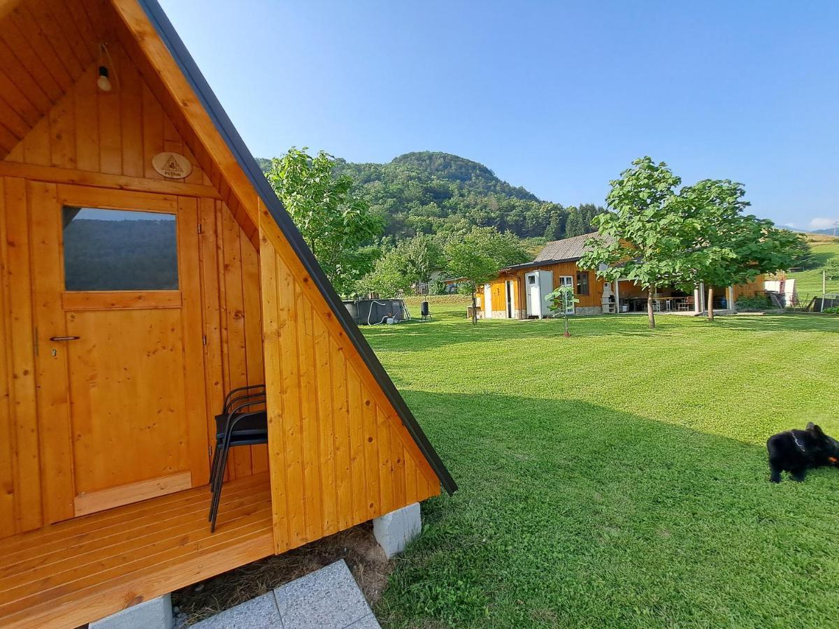 Glamping Hiske Petrin Hotel Толмин Екстериор снимка
